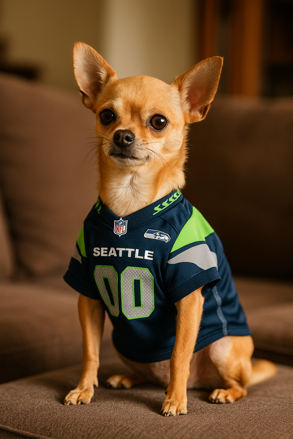 The Legion Pup Jersey – Seattle Seahawks 00 Edition