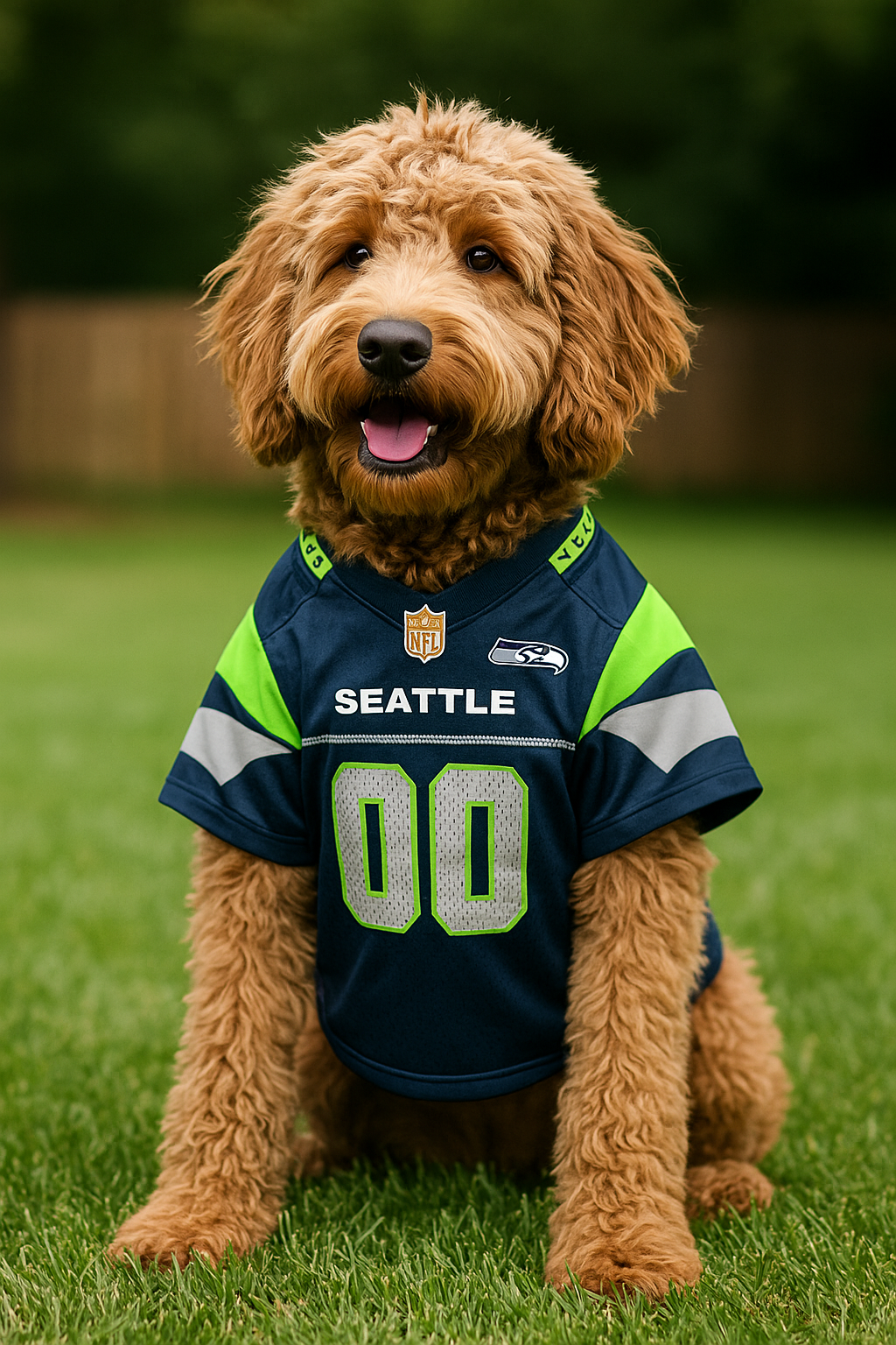 The Legion Pup Jersey – Seattle Seahawks 00 Edition