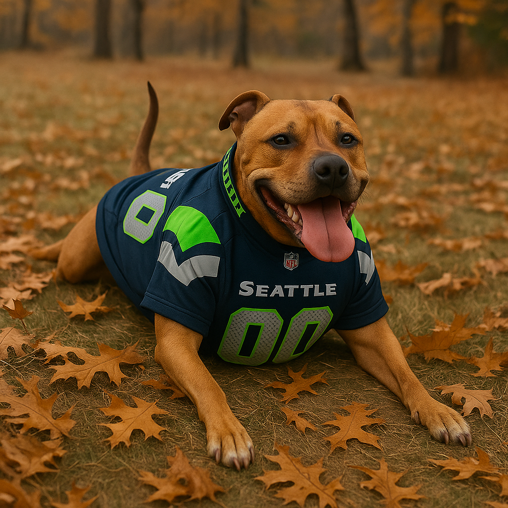 The Legion Pup Jersey – Seattle Seahawks 00 Edition
